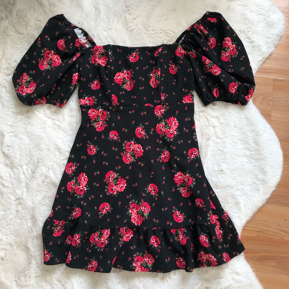 Floral Cocktail Summer Dress